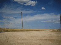 Gif della palla di fieno che rotola nel deserto.gif