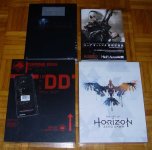 Guide e Artbook FFXV, Nier Automata, MGSV, Horizon Zero Dawn.jpg